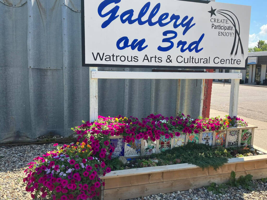 Image of the Front of the Gallery in Watrous
